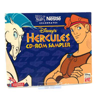 Nestle, Disney - Hercules CD-ROM Sampler