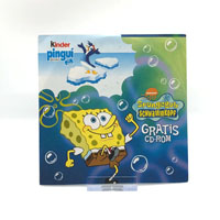 Ferrero Kinder Pingui - SpongeBob Schwammkopf Gratis CD-ROM